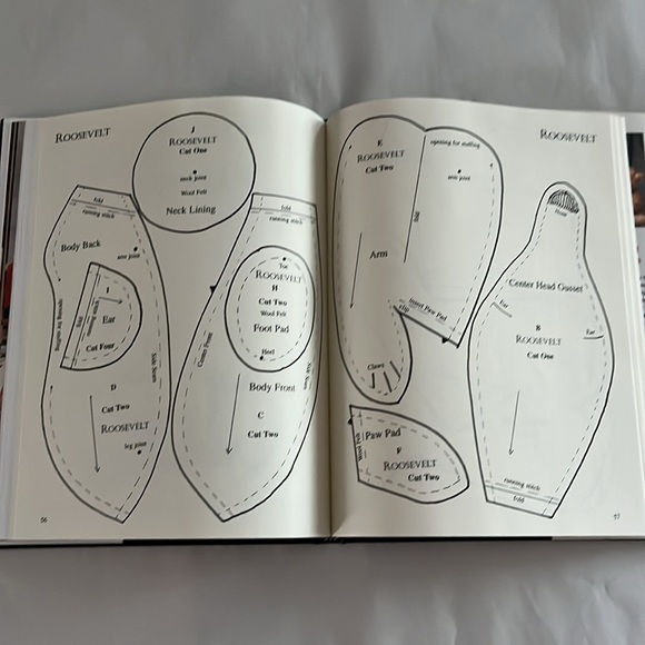 NWT Creating Heirloom Teddy Bears Complete Pattern Book 1995 Linda Mullins 🧸 - Picture 16 of 17